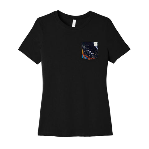 Spotted Kingfisher Women's Pocket Tee