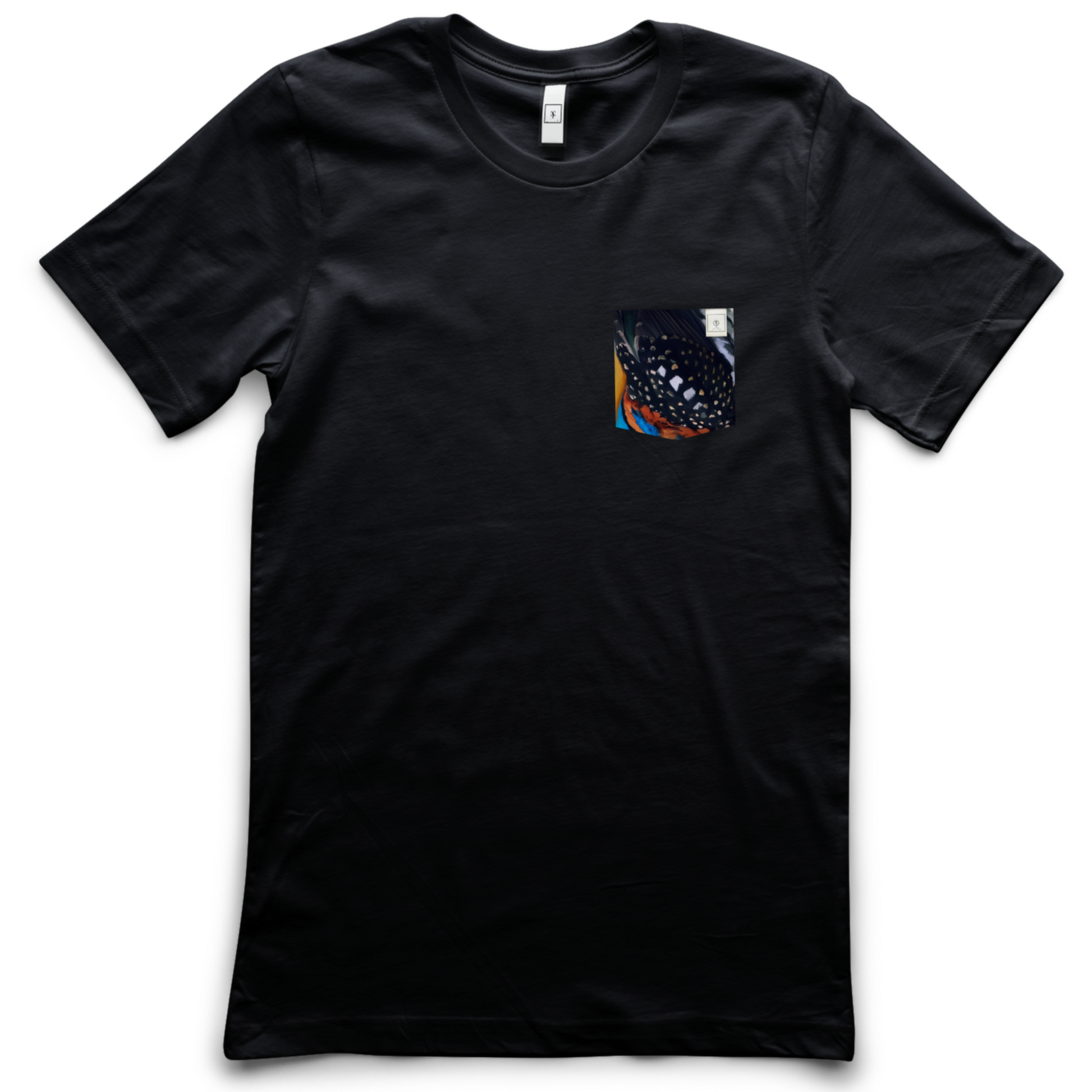 Spotted Kingfisher Kid's Pocket Tee